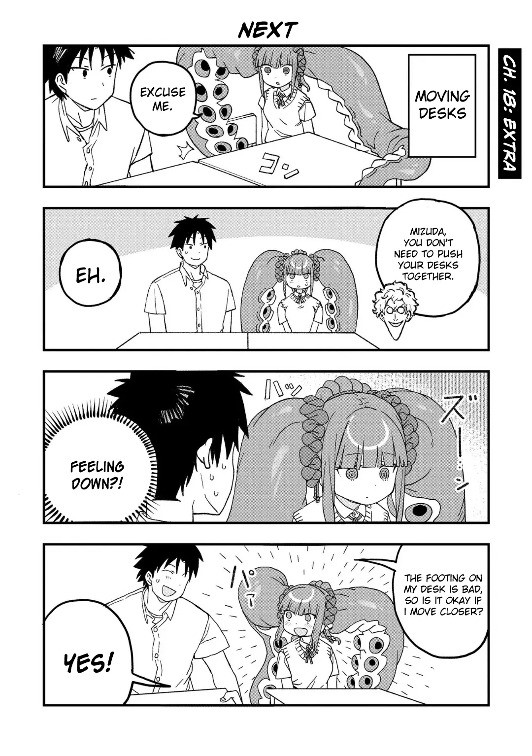 Mizudako-Chan Kara Wa Nigerarenai! - Chapter 18: Class Representative Nakayama Hiroshi