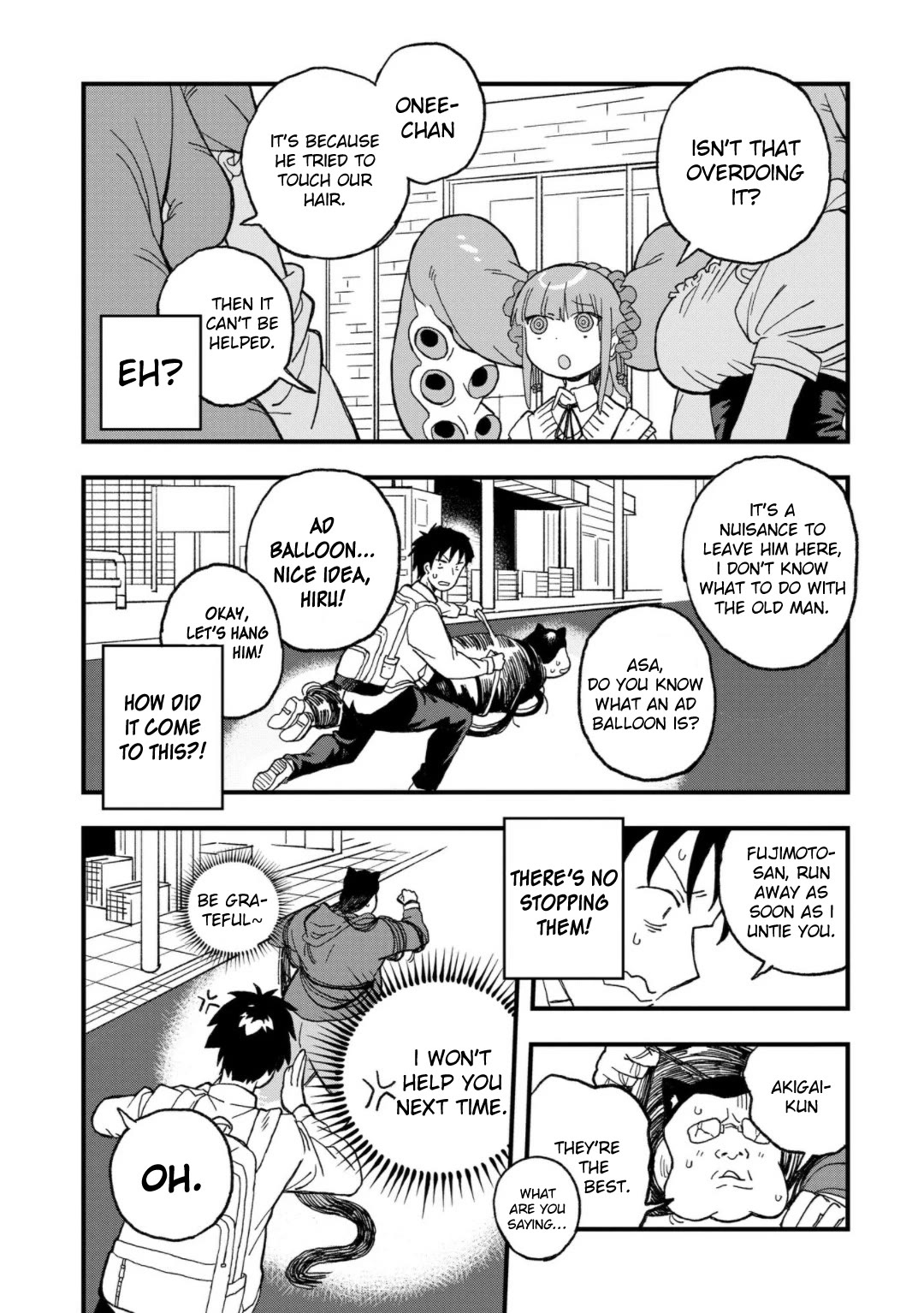 Mizudako-Chan Kara Wa Nigerarenai! - Chapter 15: Asa Hiru Yuu