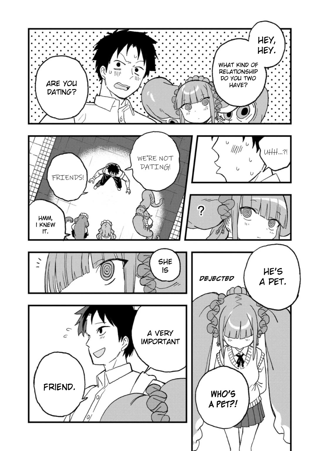 Mizudako-Chan Kara Wa Nigerarenai! - Chapter 15: Asa Hiru Yuu