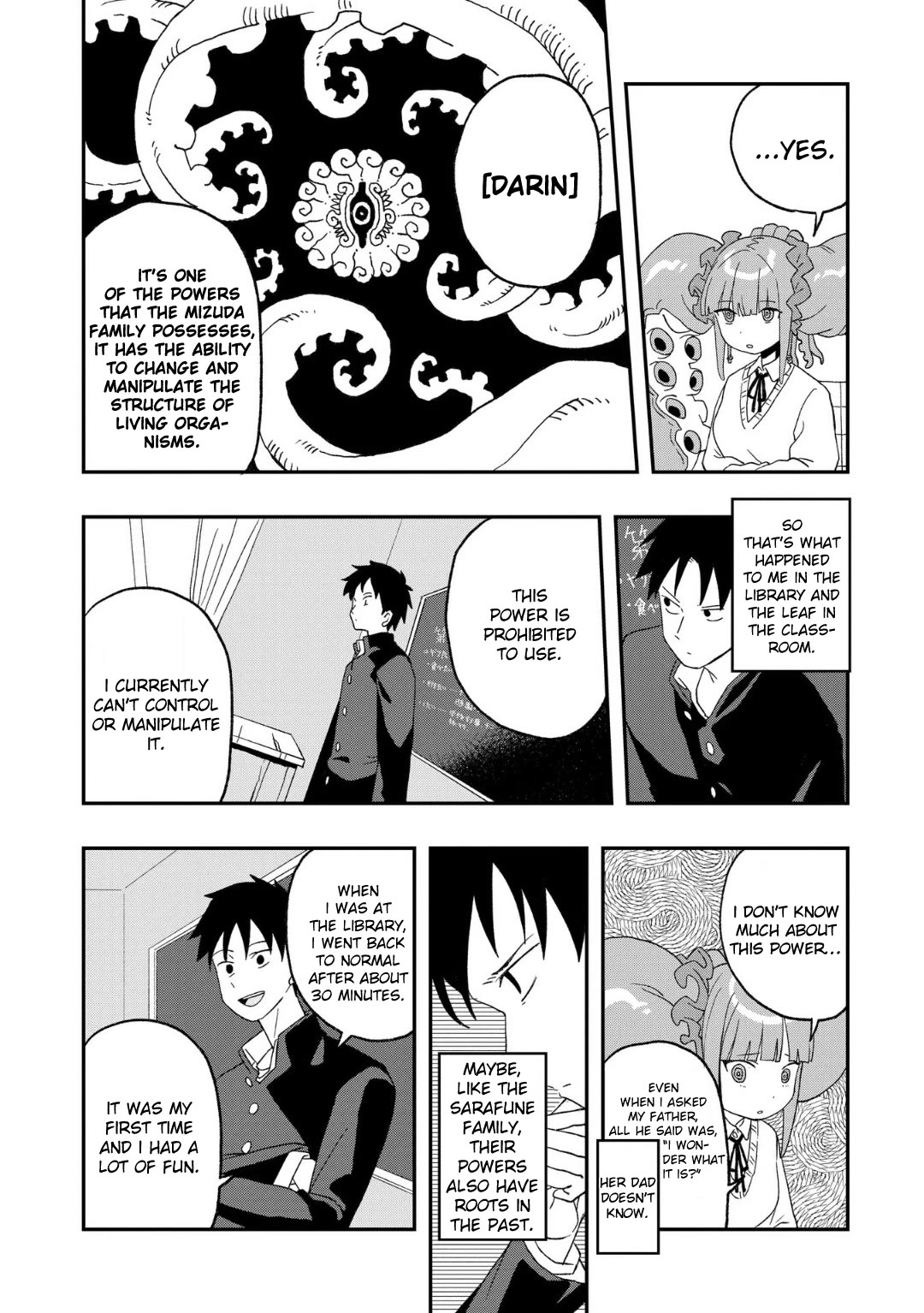 Mizudako-Chan Kara Wa Nigerarenai! - Chapter 11: Yudedako-Chan