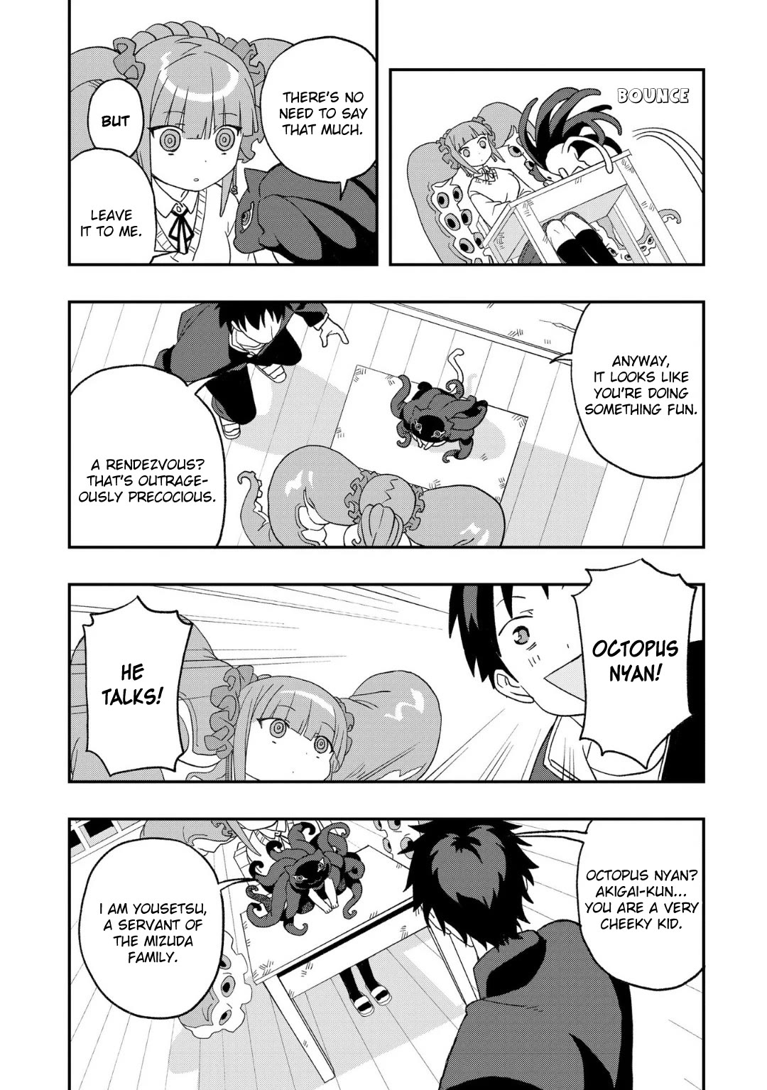 Mizudako-Chan Kara Wa Nigerarenai! - Chapter 11: Yudedako-Chan