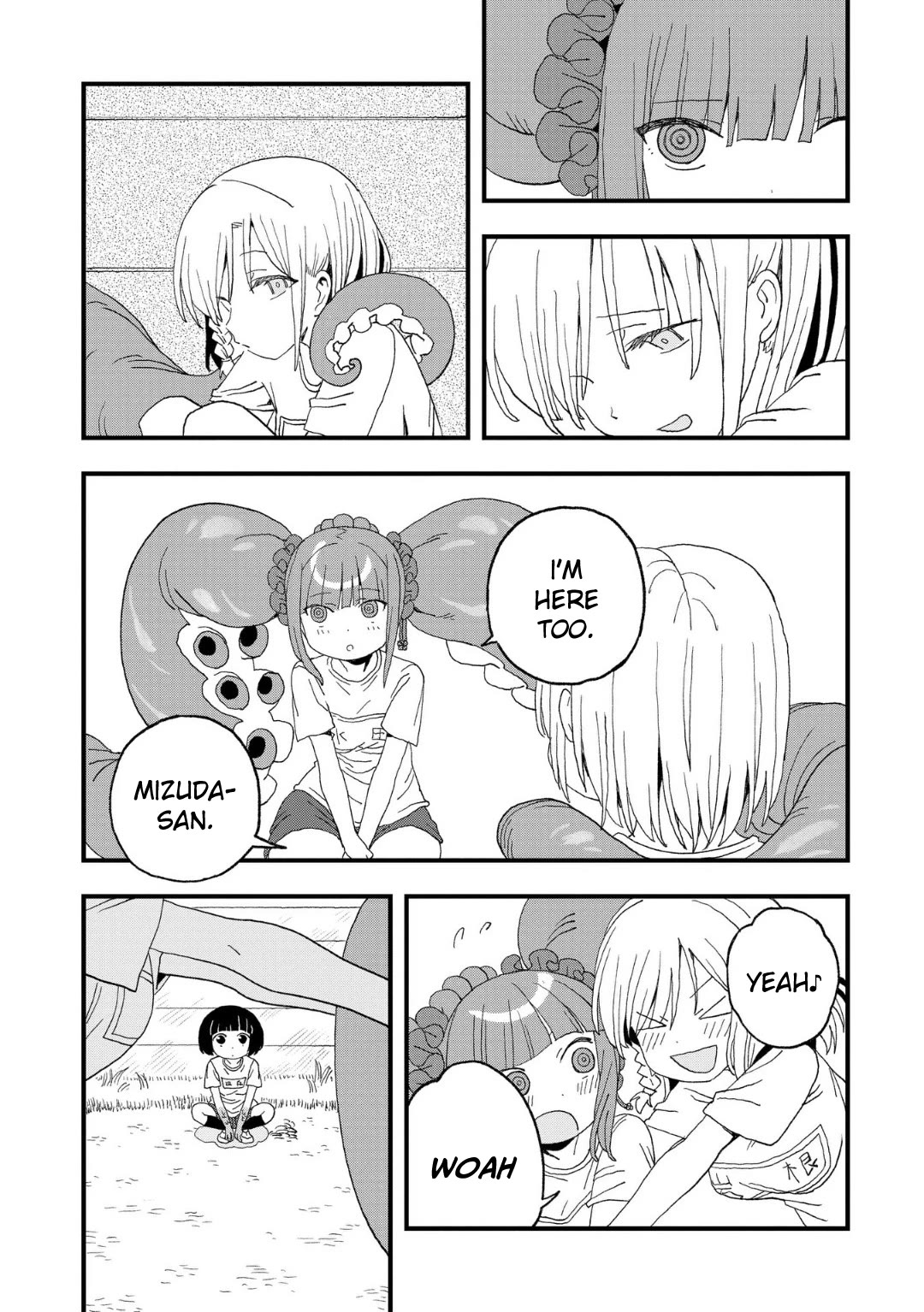 Mizudako-Chan Kara Wa Nigerarenai! - Chapter 16: Fear Of Weeding