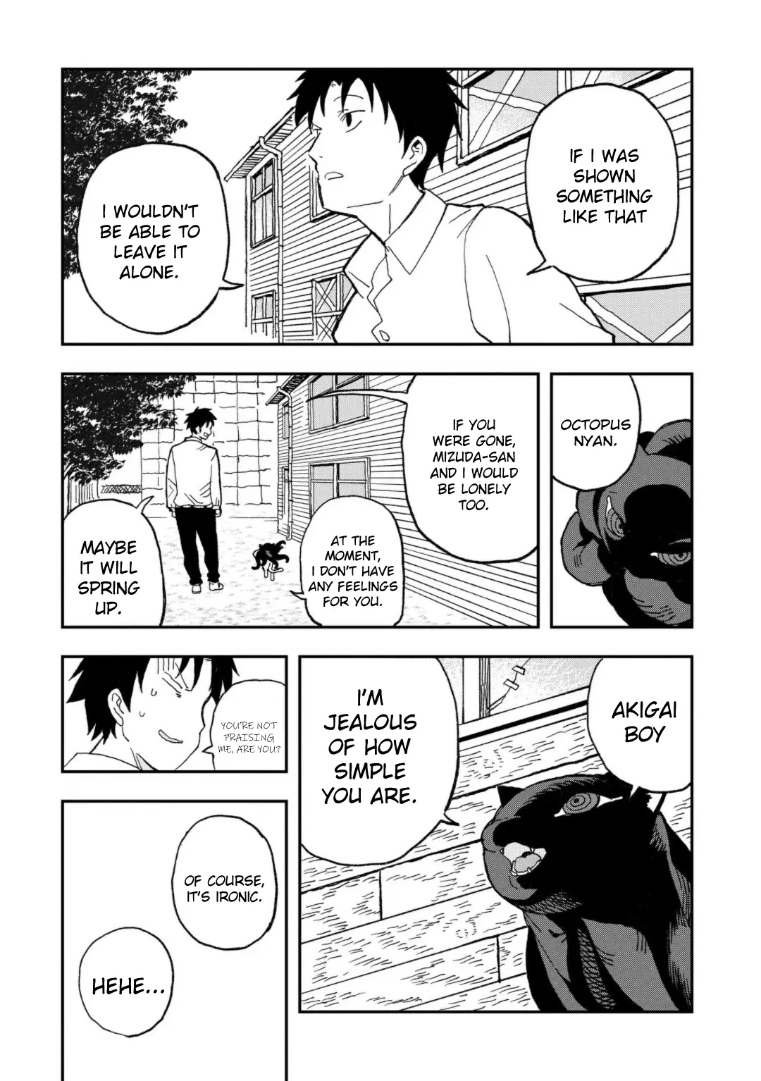 Mizudako-Chan Kara Wa Nigerarenai! - Chapter 13: Mr. Octopus