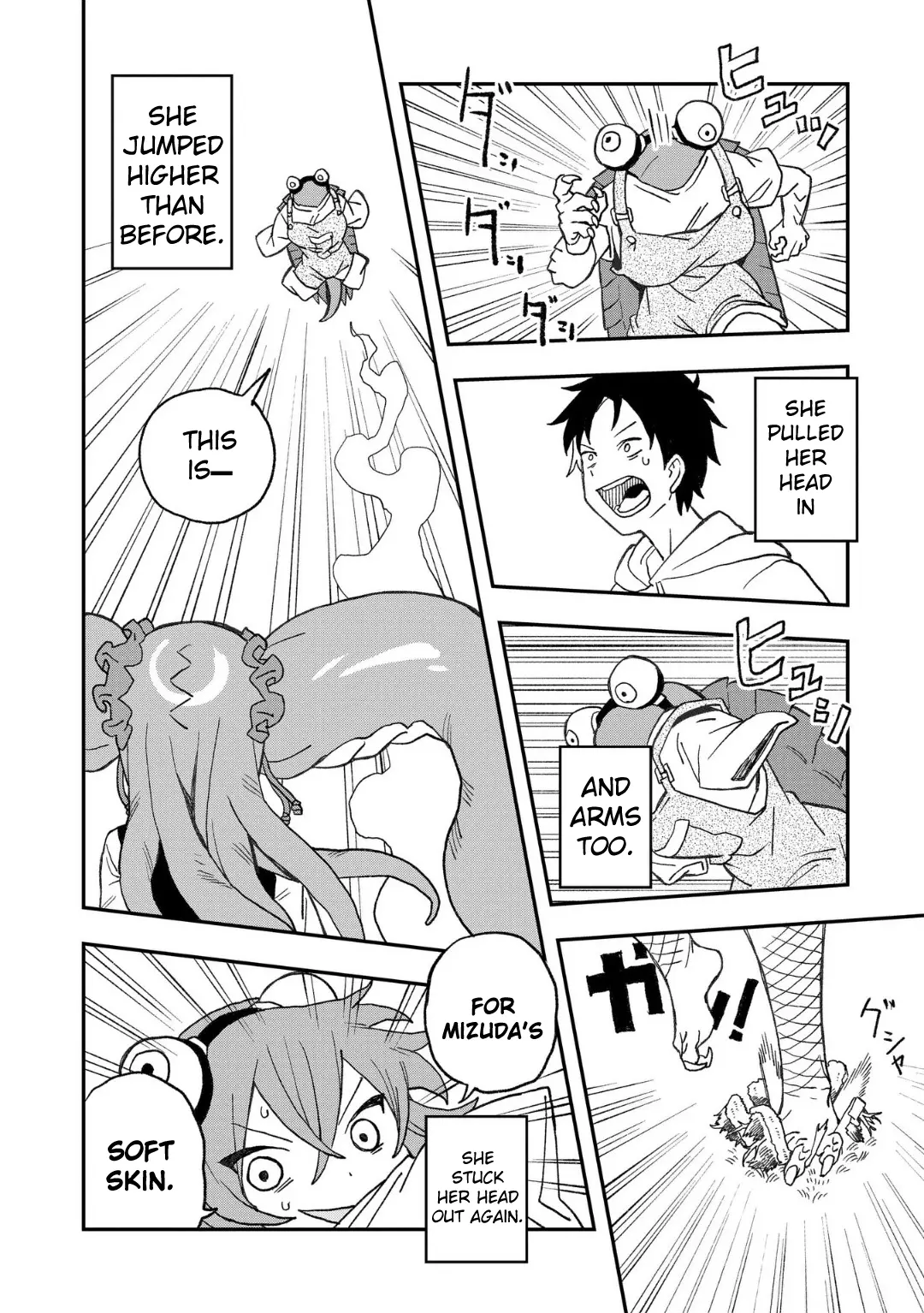 Mizudako-Chan Kara Wa Nigerarenai! - Chapter 12: Fierce Turtle Iwane Koma