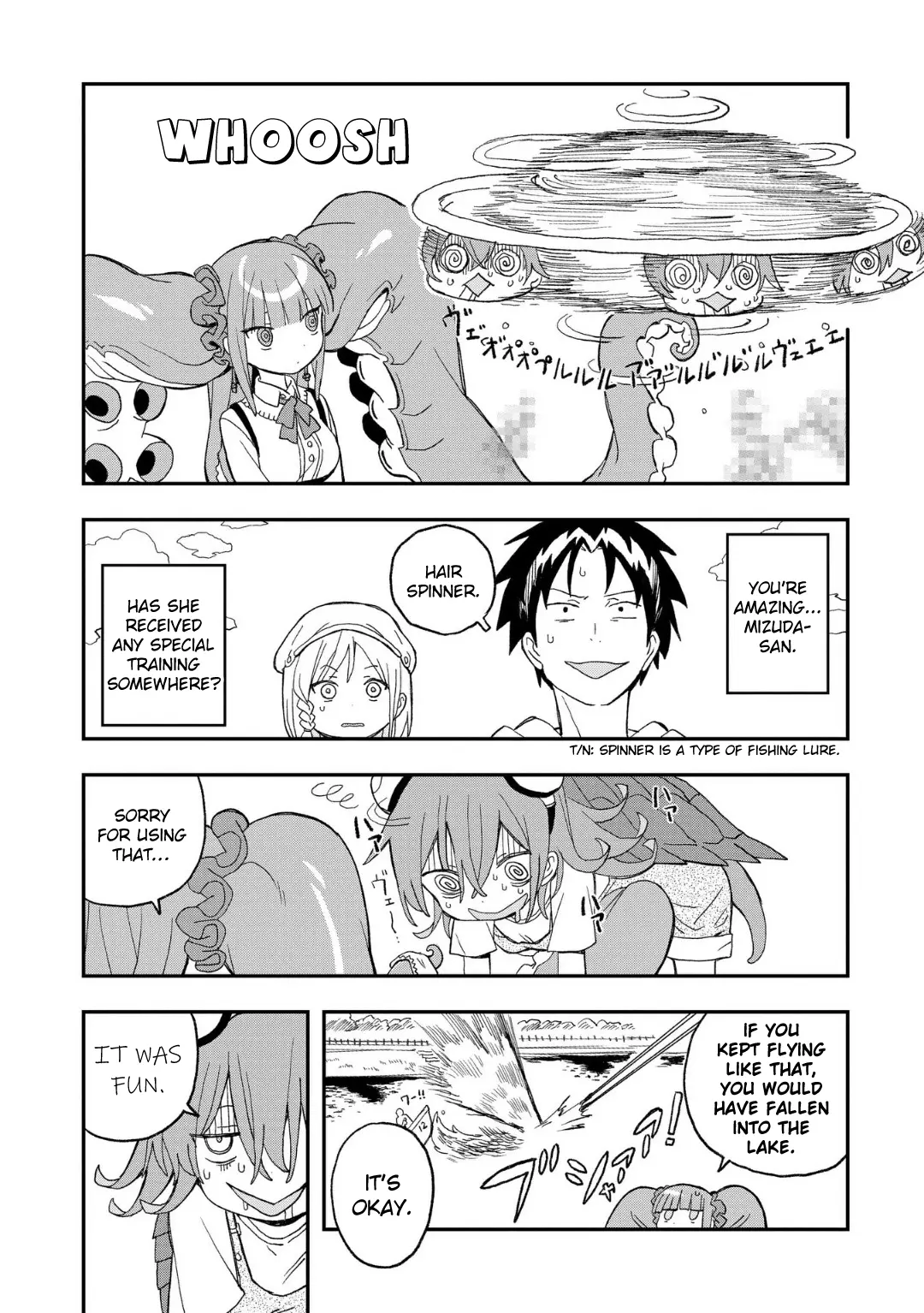 Mizudako-Chan Kara Wa Nigerarenai! - Chapter 12: Fierce Turtle Iwane Koma