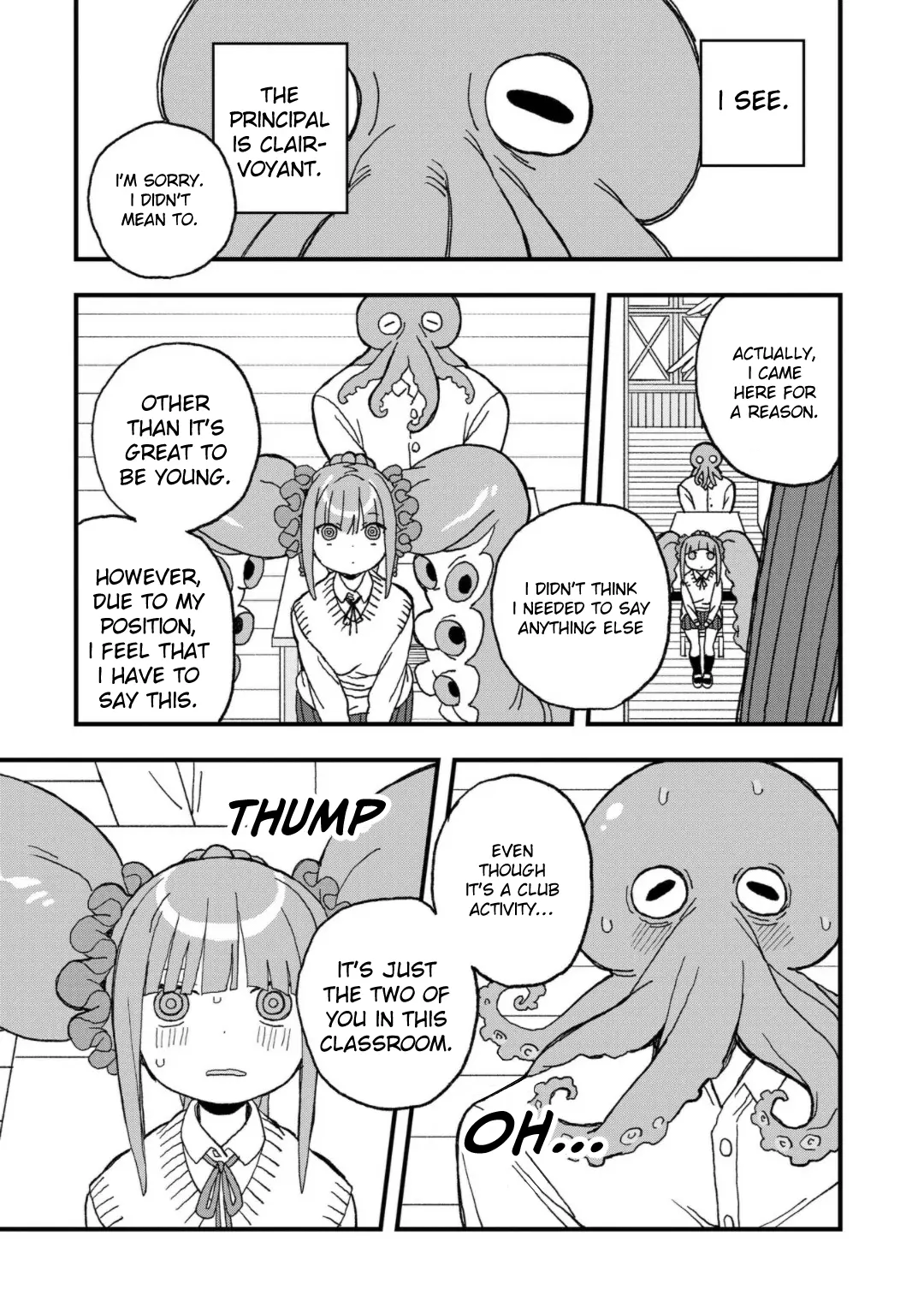 Mizudako-Chan Kara Wa Nigerarenai! - Chapter 14: Reward