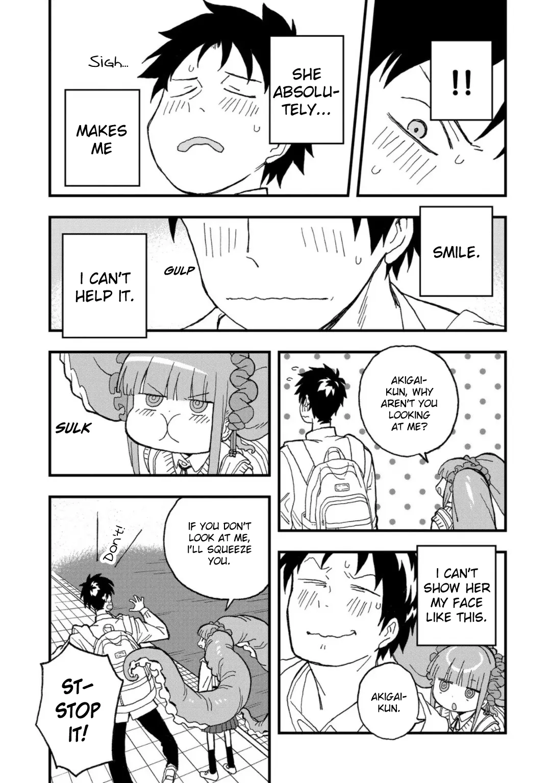 Mizudako-Chan Kara Wa Nigerarenai! - Chapter 14: Reward