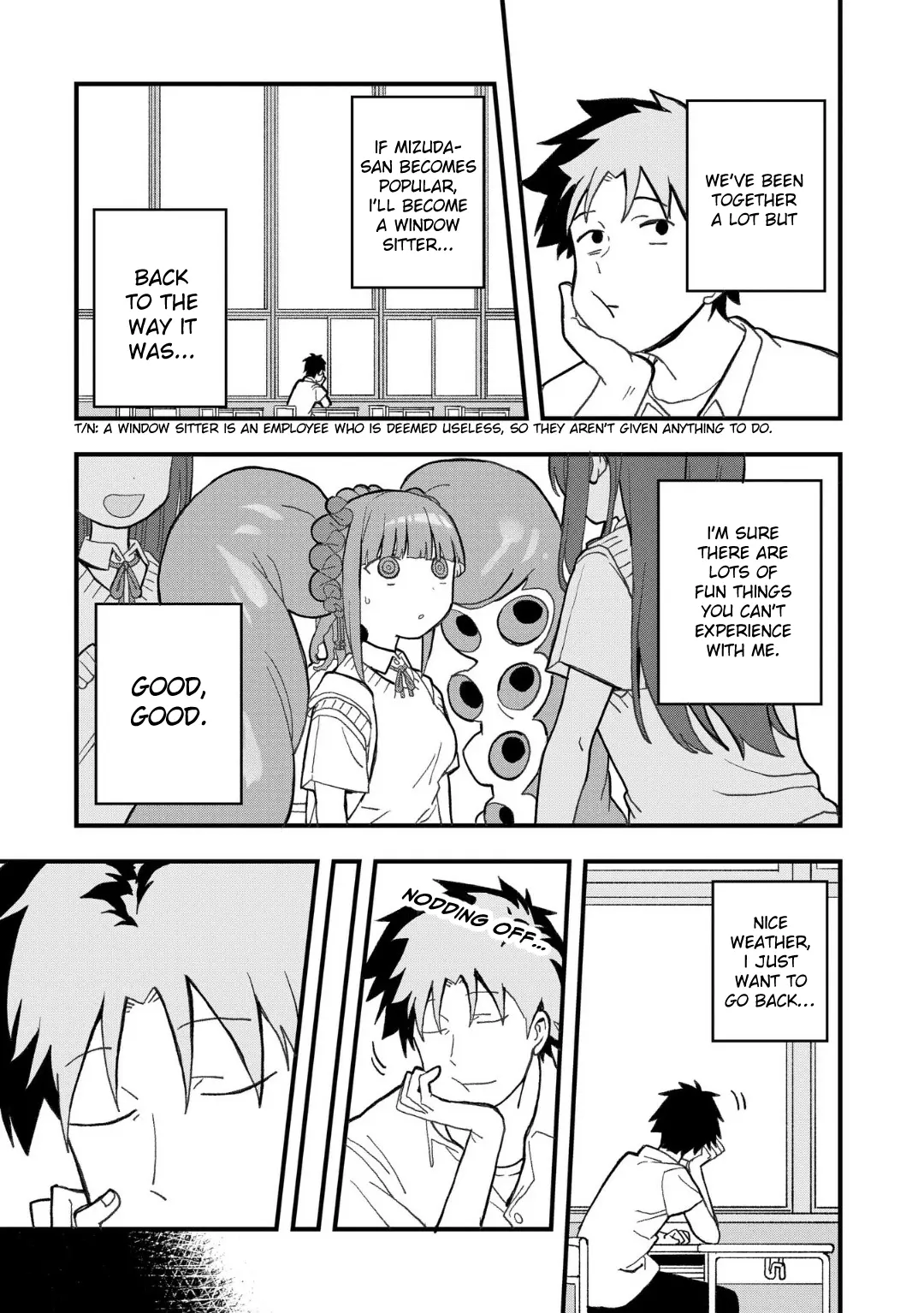 Mizudako-Chan Kara Wa Nigerarenai! - Chapter 17: Demi Transfer Students