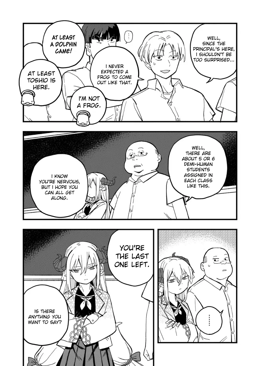 Mizudako-Chan Kara Wa Nigerarenai! - Chapter 17: Demi Transfer Students