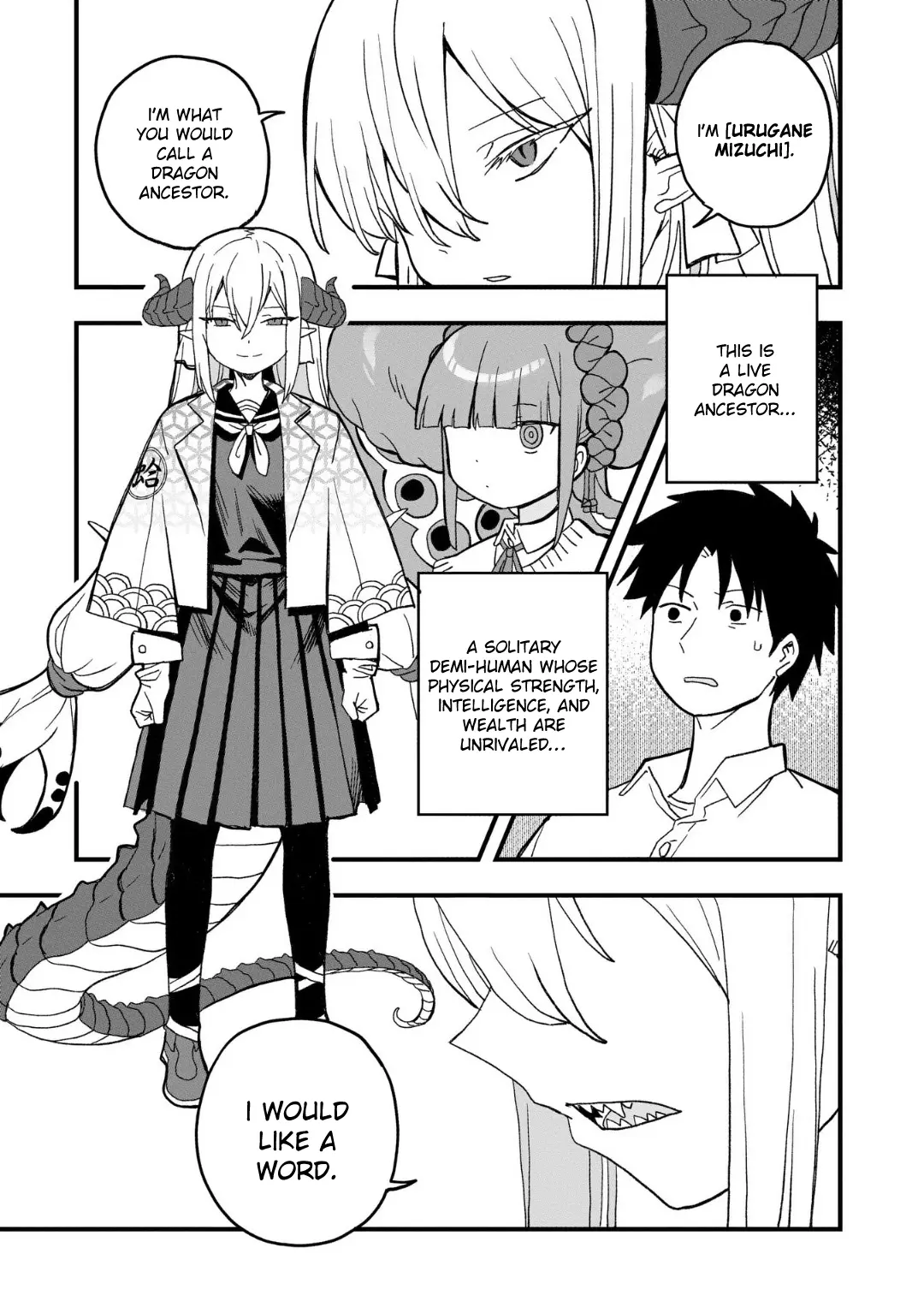 Mizudako-Chan Kara Wa Nigerarenai! - Chapter 17: Demi Transfer Students