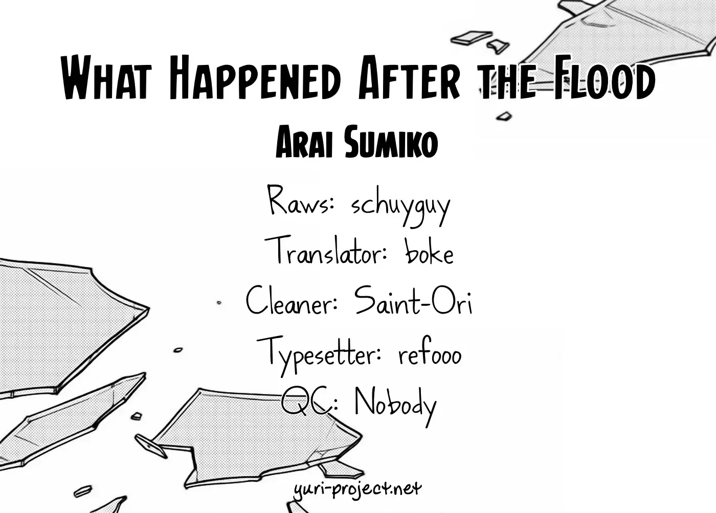 Nakigao Yuri Anthology - Vol.1 Chapter 3: What Hapened After The Flood