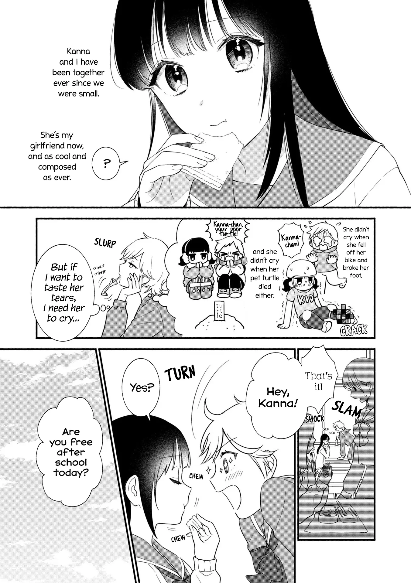 Nakigao Yuri Anthology - Vol.1 Chapter 2: The Reason For Her Sweet Tears (Yudepan)