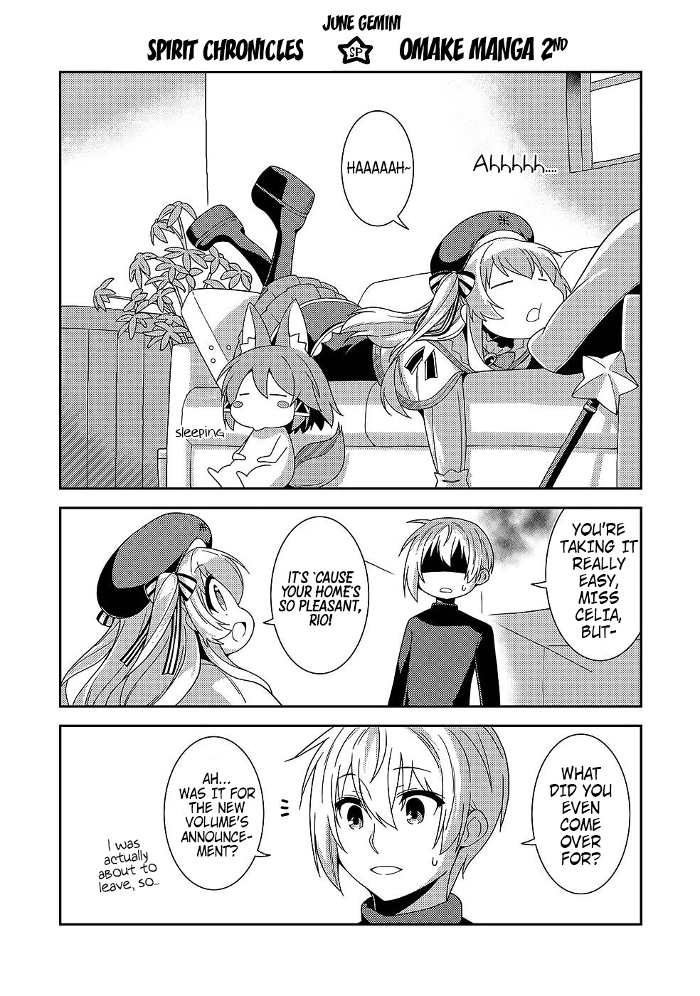 Seirei Gensouki - Konna Sekai De Deaeta Kimi Ni - Chapter 41.5: Volume 8 Omake