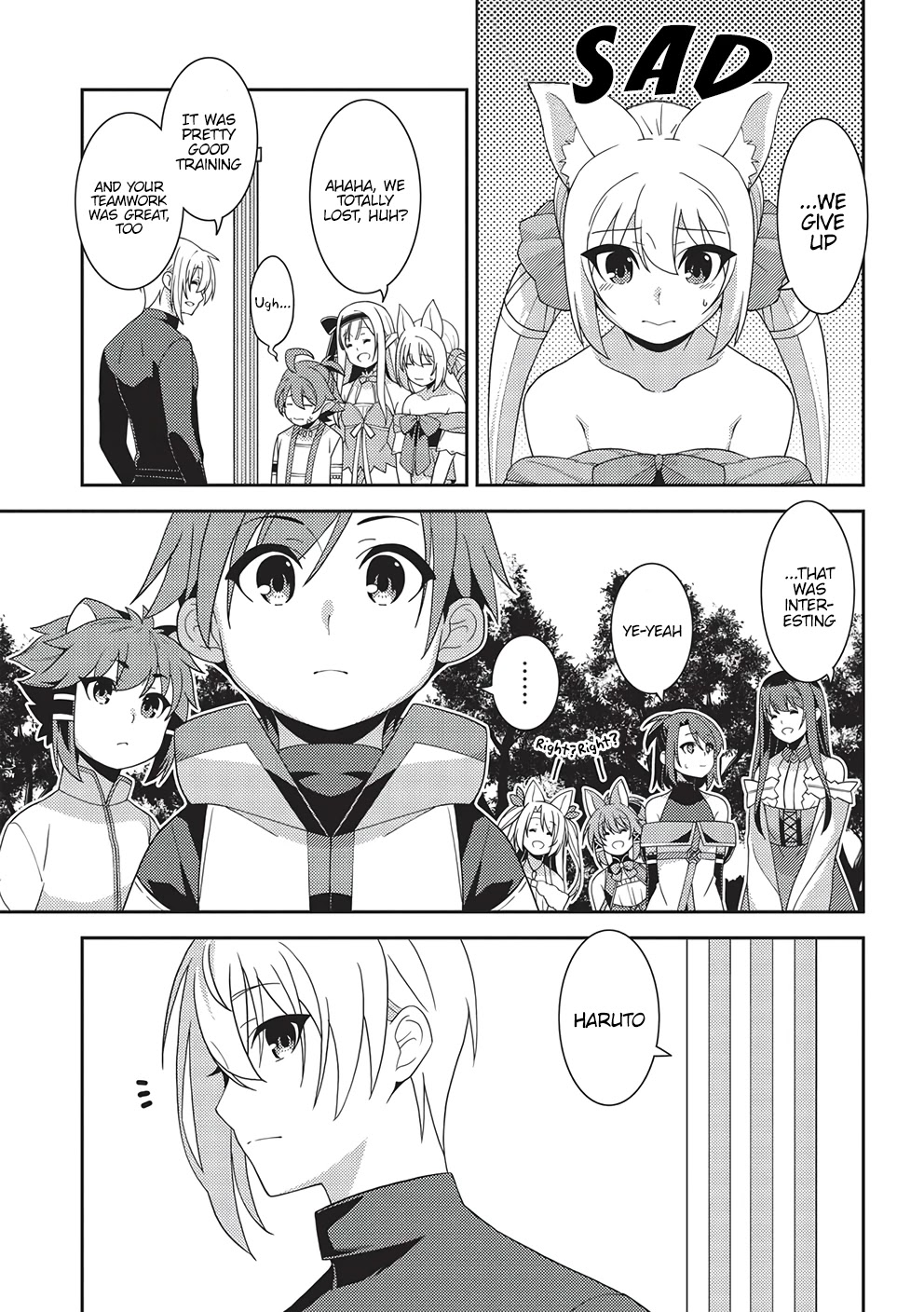 Seirei Gensouki - Konna Sekai De Deaeta Kimi Ni - Chapter 43: Haruto's Test