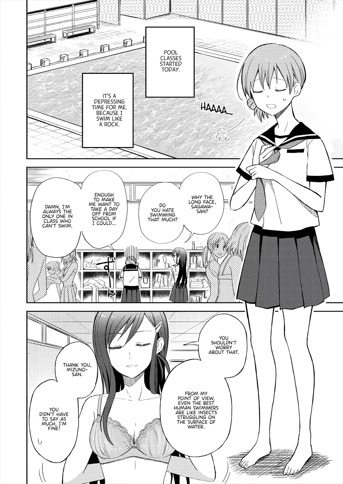 Mizube No Mizuno-San - Chapter 3: Mizuno-San’s Lessons Will Get You Rid Of Aquaphobia?!