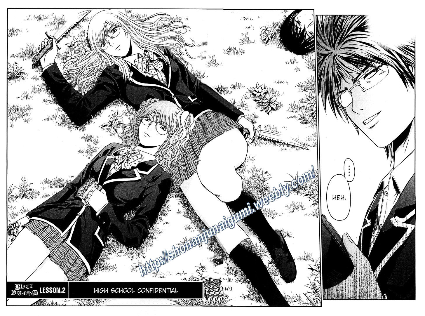 Black Diamond (Fujisawa Tohru) - Vol.1 Chapter 2 : High School Confidential