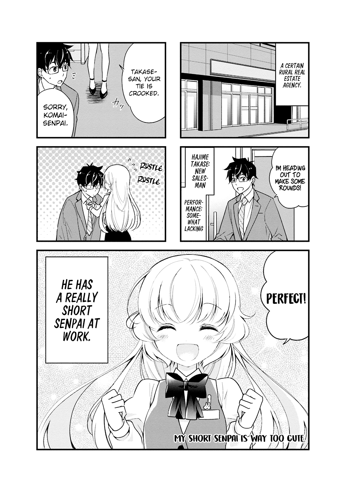 My Short Senpai Is Way Too Cute - Chapter 6