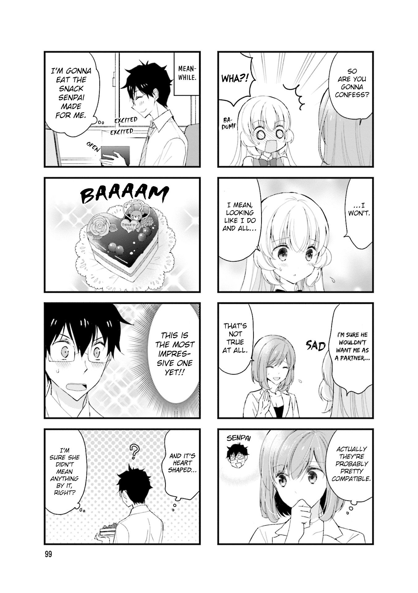 My Short Senpai Is Way Too Cute - Vol.2 Chapter 28