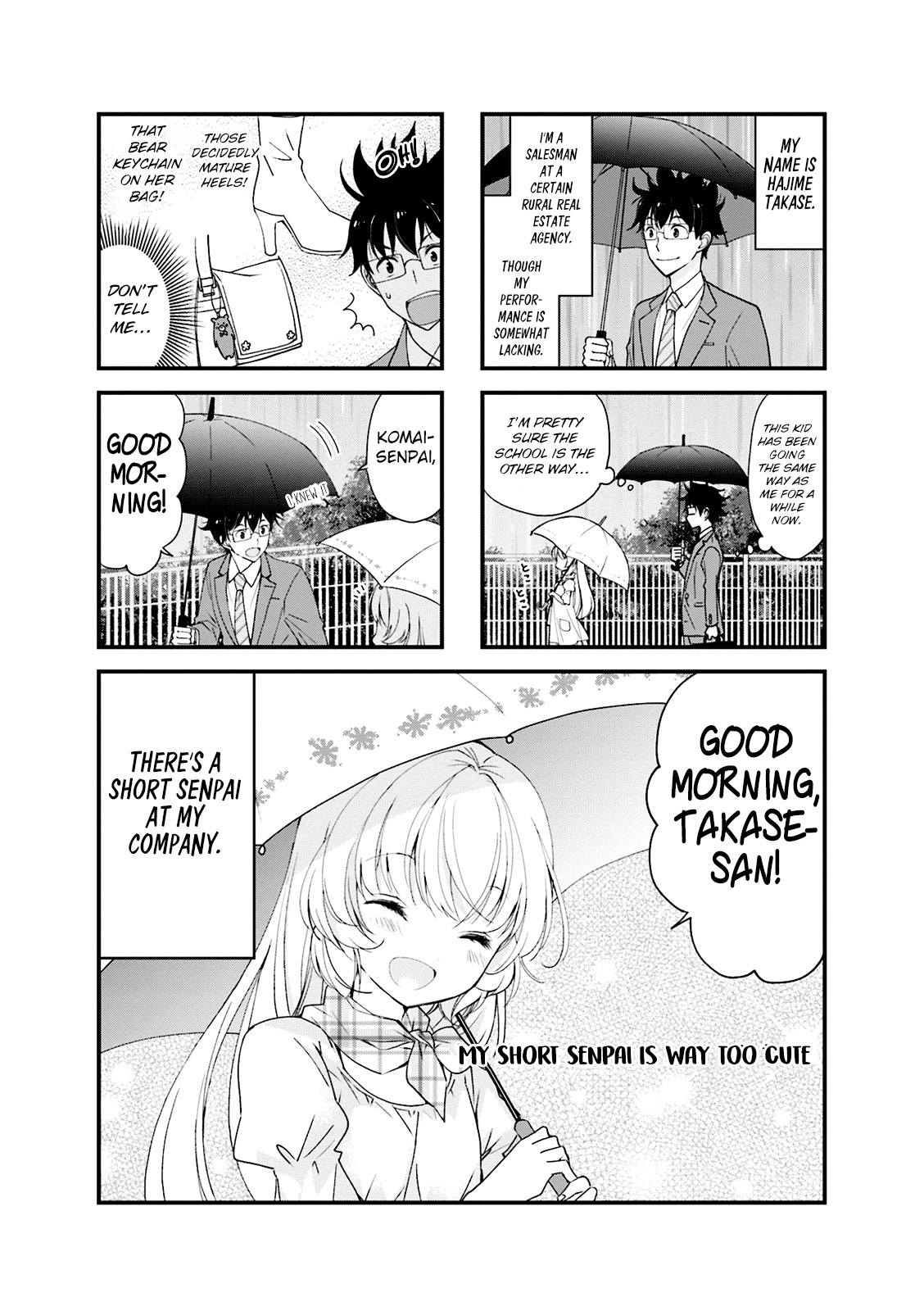 My Short Senpai Is Way Too Cute - Vol.1 Chapter 12