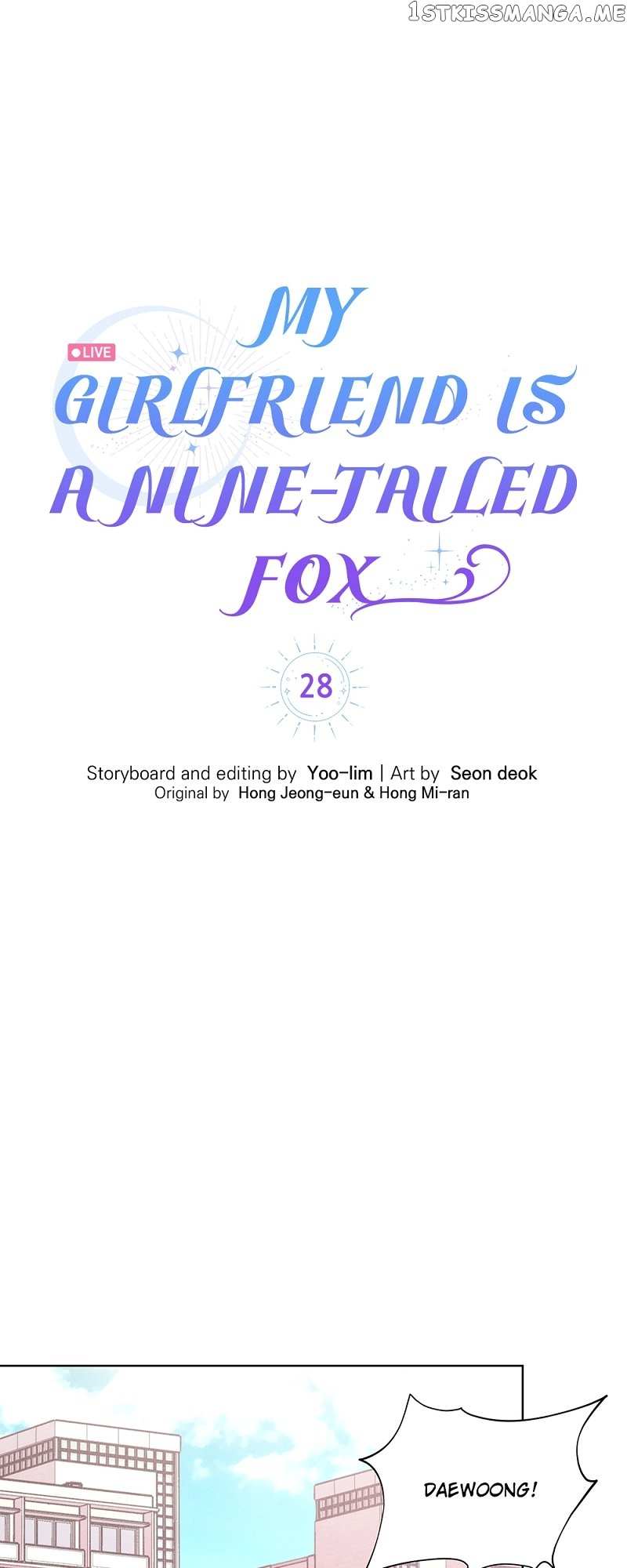 My Girlfriend Is A Nine-Tailed Fox - Chapter 28