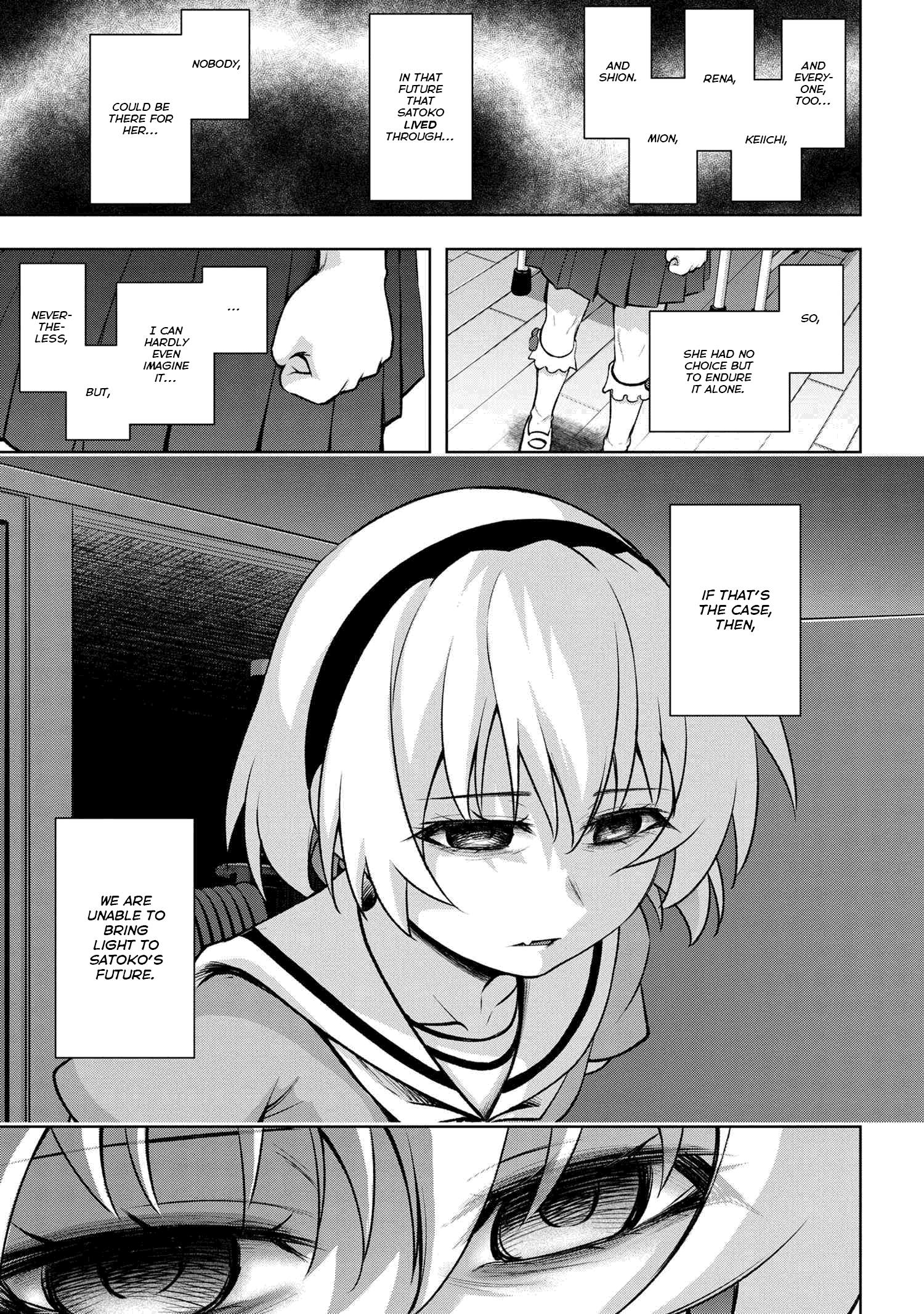 Higurashi No Naku Koro Ni Meguri - Vol.5 Chapter 19.1: Akarigurashi-Hen Part 5.1