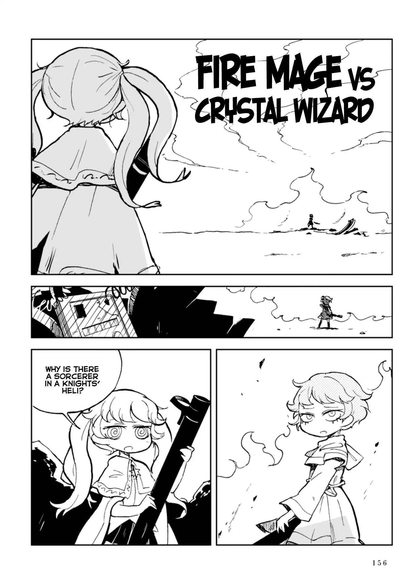 Spectral Wizard: Adventure Surrounding The Most Powerful Spell - Chapter 3: Fire Mage Vs Crystal Wizard