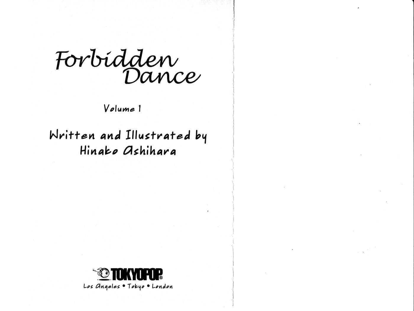 Forbidden Dance - Vol.01 Chapter 0