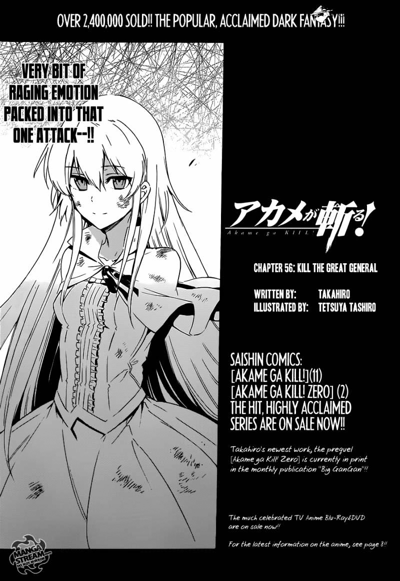 Akame Ga Kill! - Chapter 56 : Kill The Great General