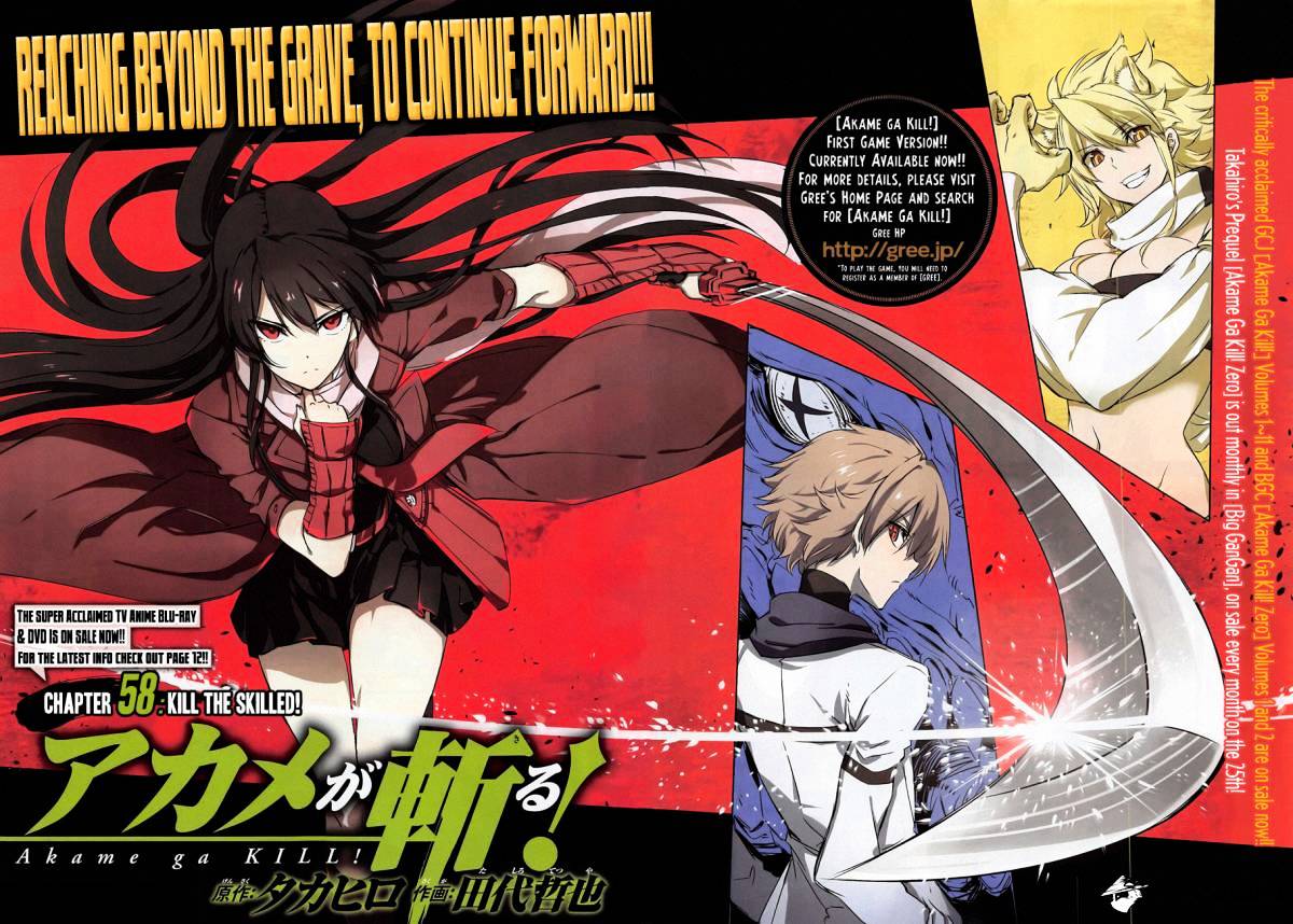 Akame Ga Kill! - Chapter 58 : Kill The Skilled