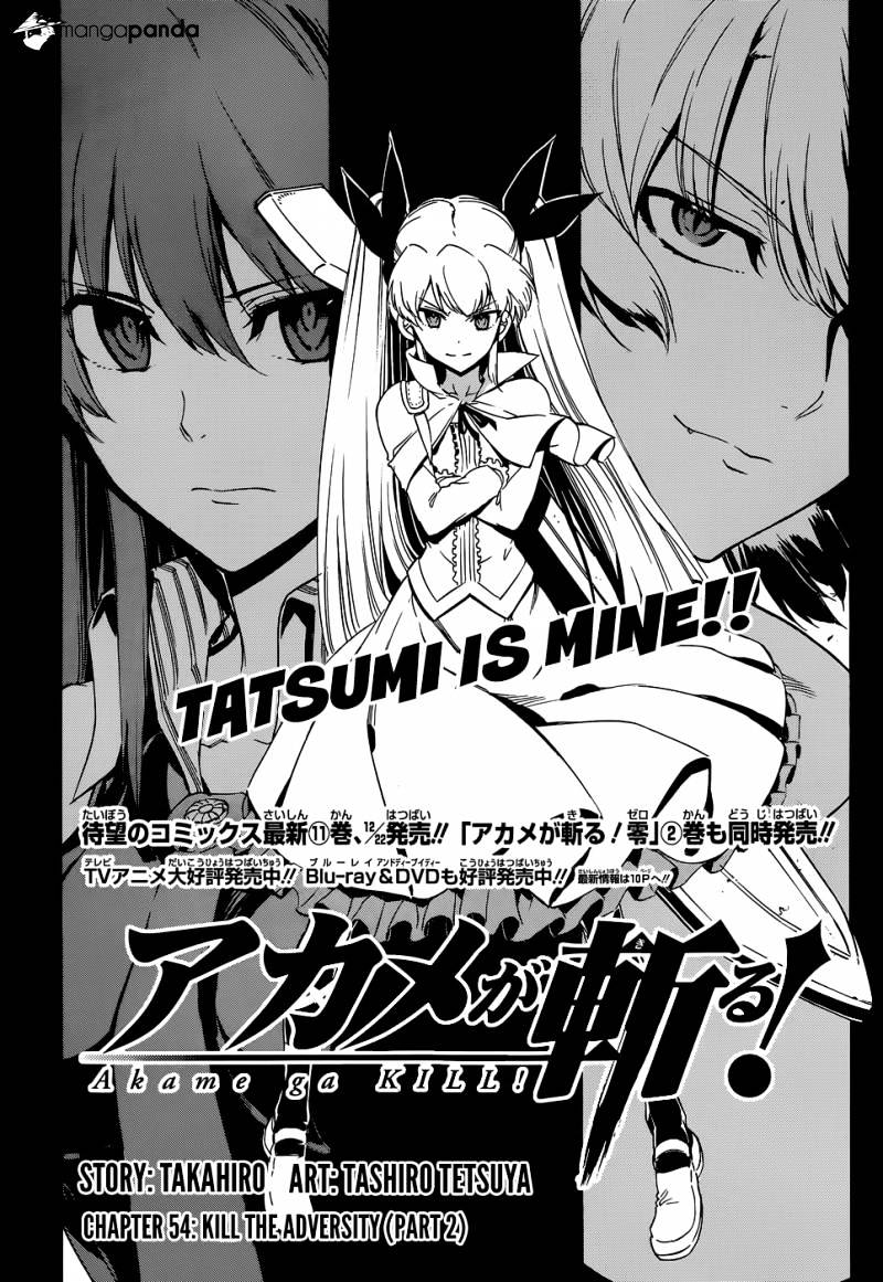 Akame Ga Kill! - Chapter 54 : Kill The Adversity (Part 2)