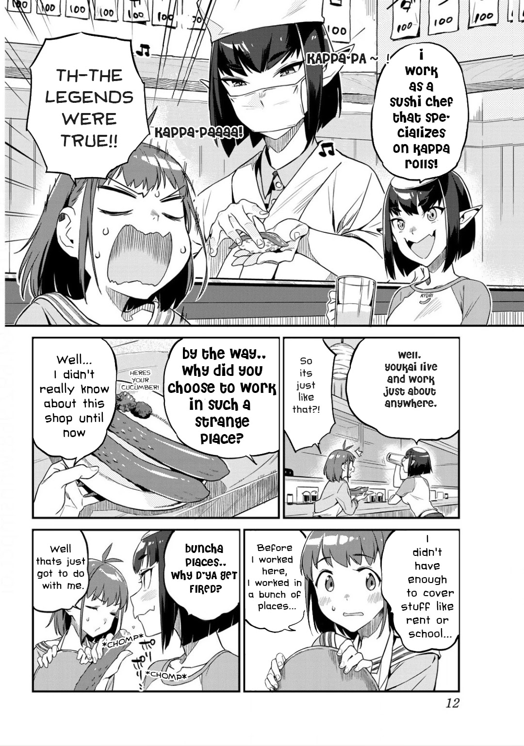 Youkai Izakaya Nonbereke - Chapter 1: Cup One : First Day Of Work!