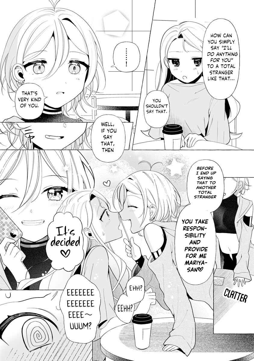 I Won 300 Million Yen In A Lottery So I Started Raising A Freeloader Pretty Girl - Chapter 1