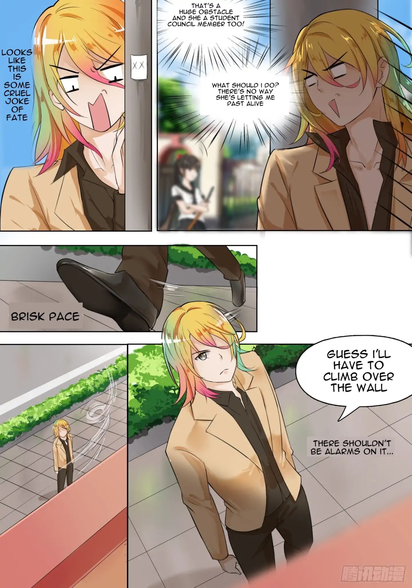 The Boy In The All-Girls School - Chapter 6: First Day Of School