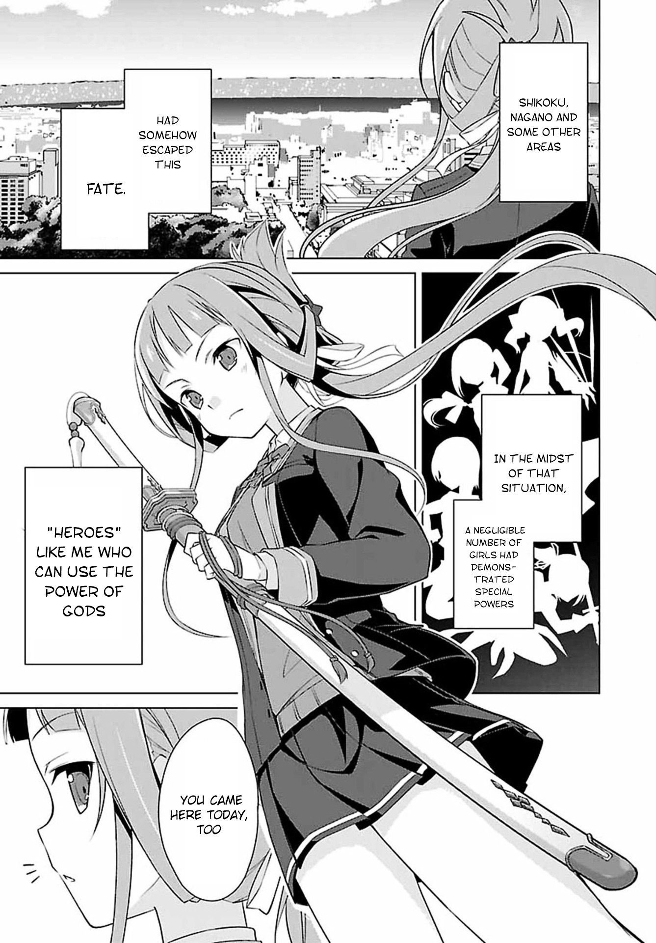 Nogi Wakaba Wa Yuusha De Aru - Vol.1 Chapter 1