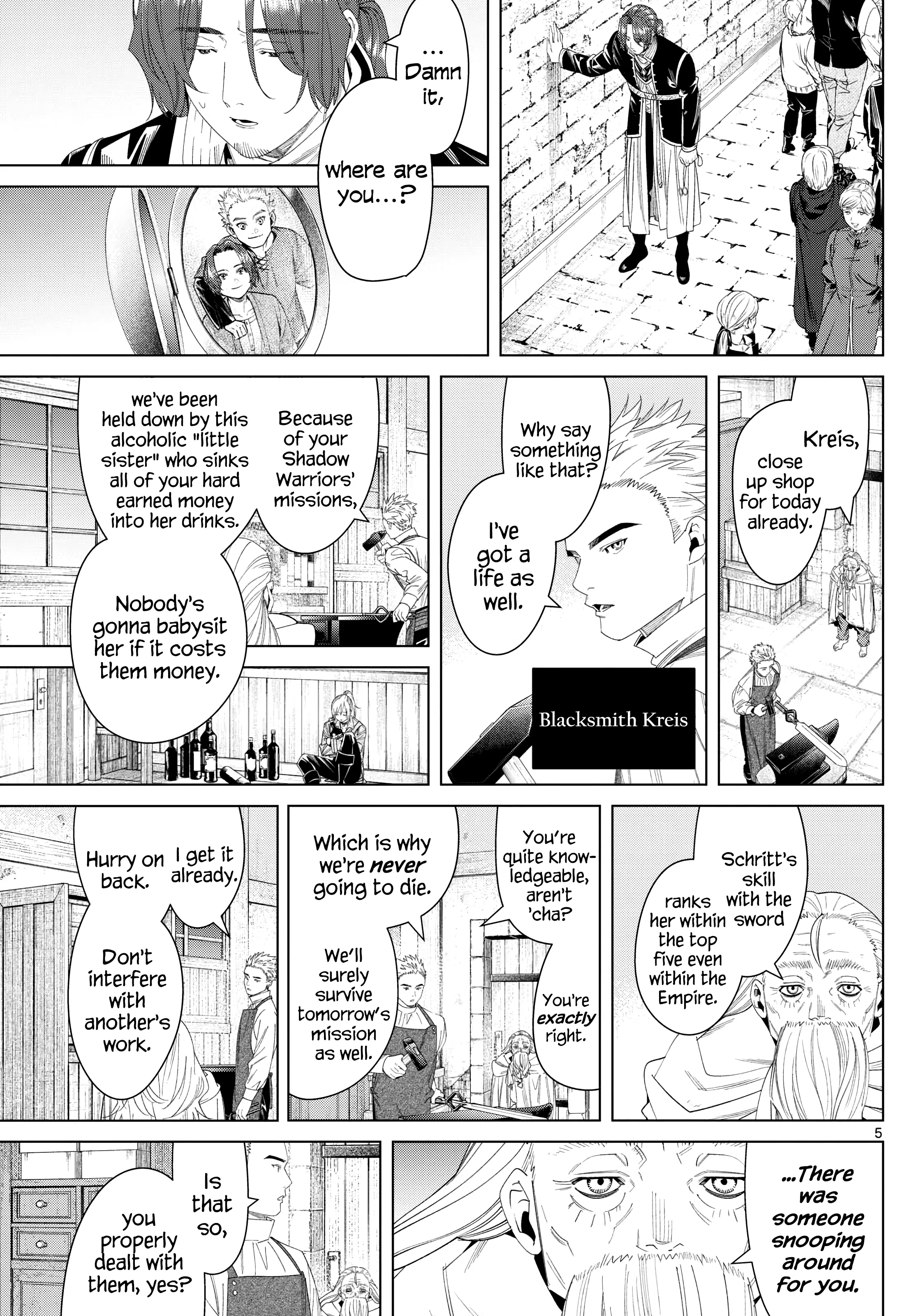 Sousou No Frieren - Chapter 139: Blacksmith Kreis