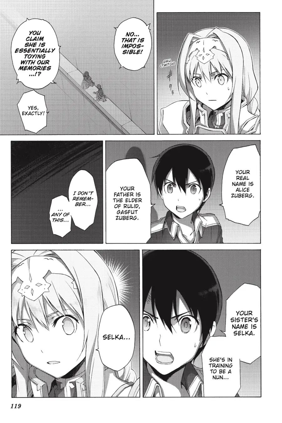 Sword Art Online - Project Alicization - Chapter 28