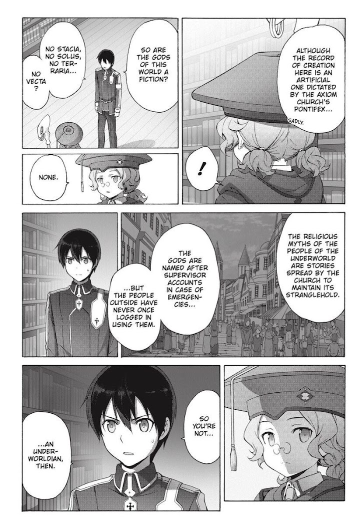 Sword Art Online - Project Alicization - Chapter 22