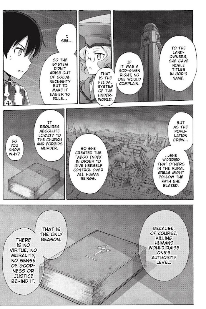 Sword Art Online - Project Alicization - Chapter 22