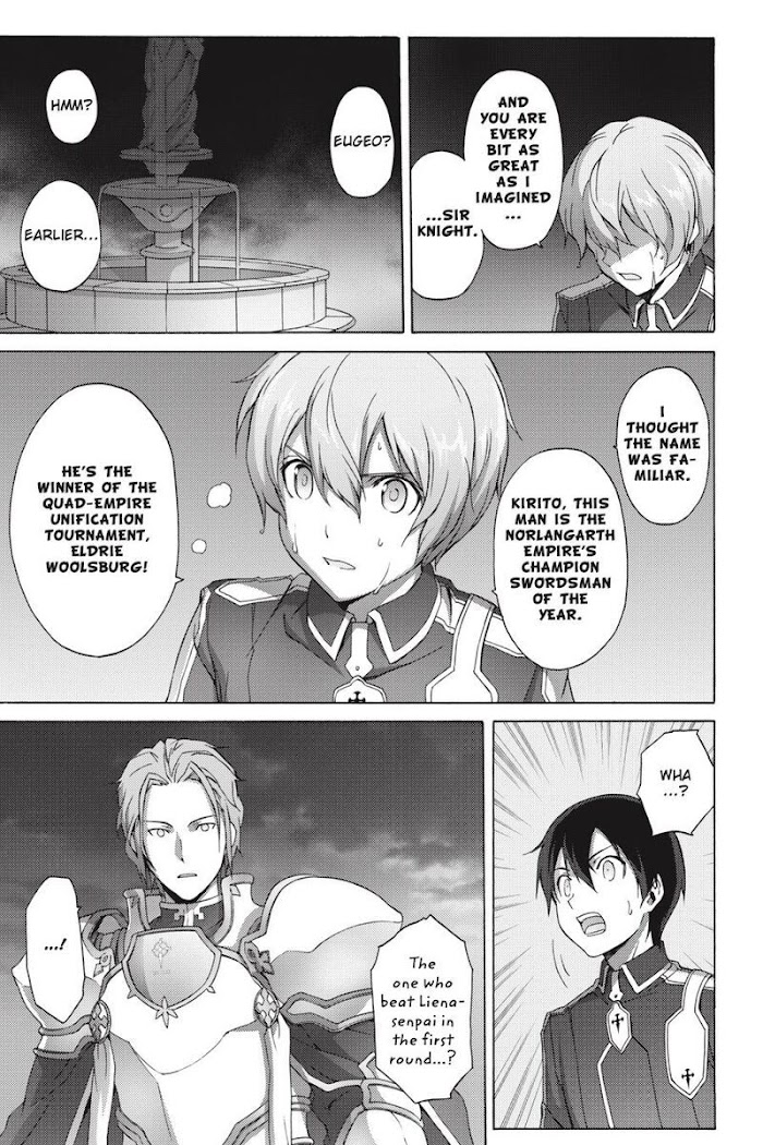 Sword Art Online - Project Alicization - Chapter 21