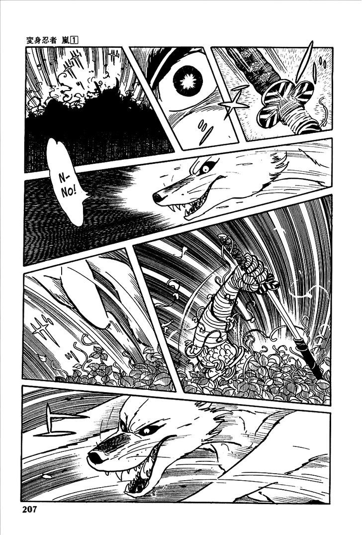 Henshin Ninja Arashi - Vol.1 Chapter 3 : White Fox Runs Through The Wasteland