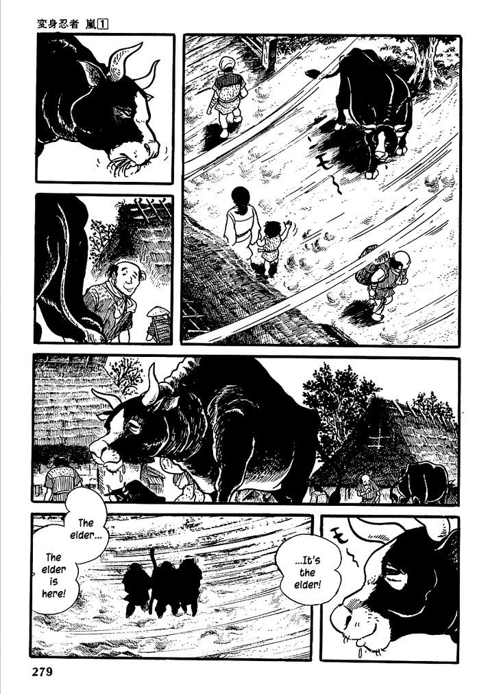 Henshin Ninja Arashi - Vol.1 Chapter 5 : The Golden Bull Cries In The Depths Of The Earth