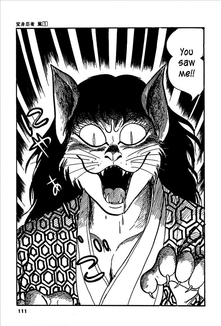 Henshin Ninja Arashi - Vol.1 Chapter 2 : Night Of The Blue Cat