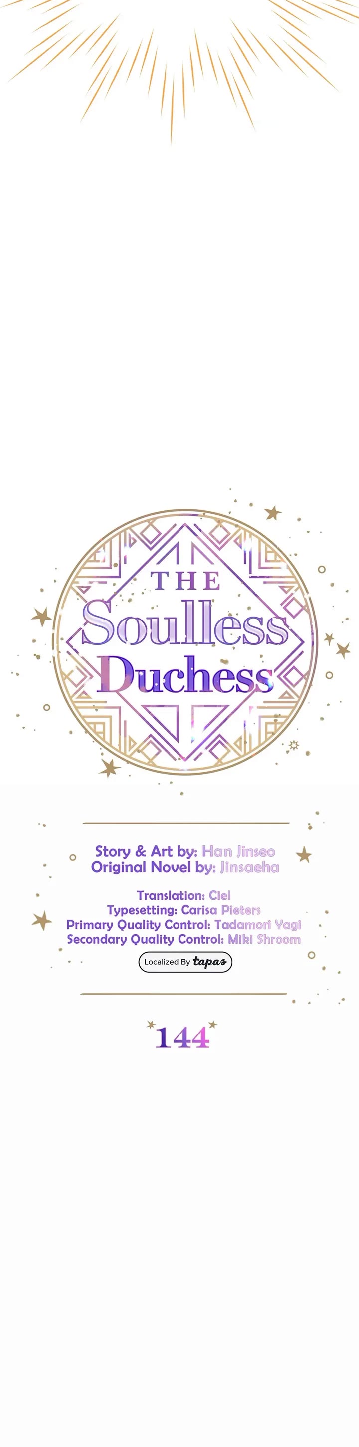 The Duchess With An Empty Soul - Chapter 144: A Path Of Thorns