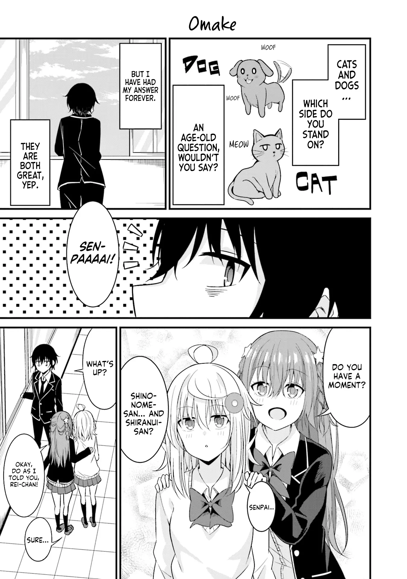 Senpai, Chotto Ii Desu Ka? - Vol.1 Chapter 6.5: Afterword