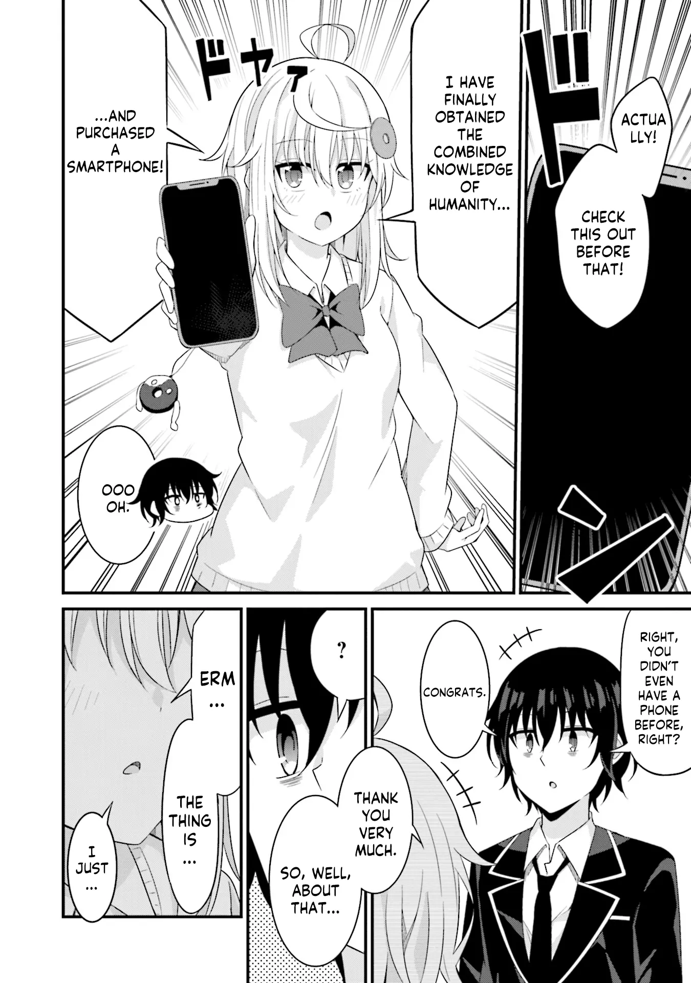 Senpai, Chotto Ii Desu Ka? - Vol.1 Chapter 5: Shiranui-San Buys A Smartphone