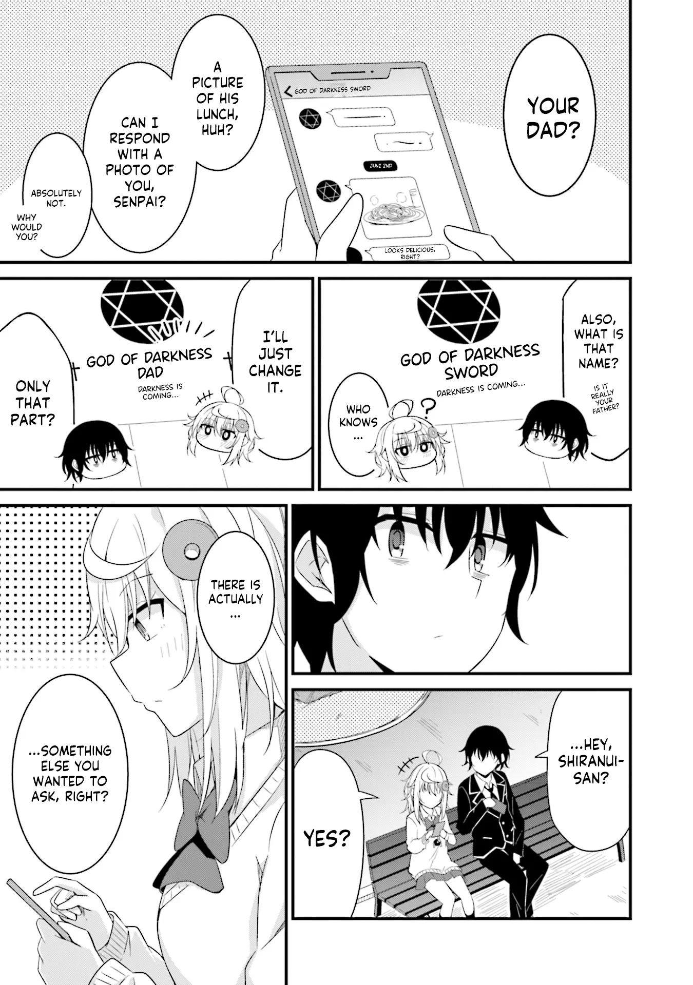 Senpai, Chotto Ii Desu Ka? - Vol.1 Chapter 5: Shiranui-San Buys A Smartphone