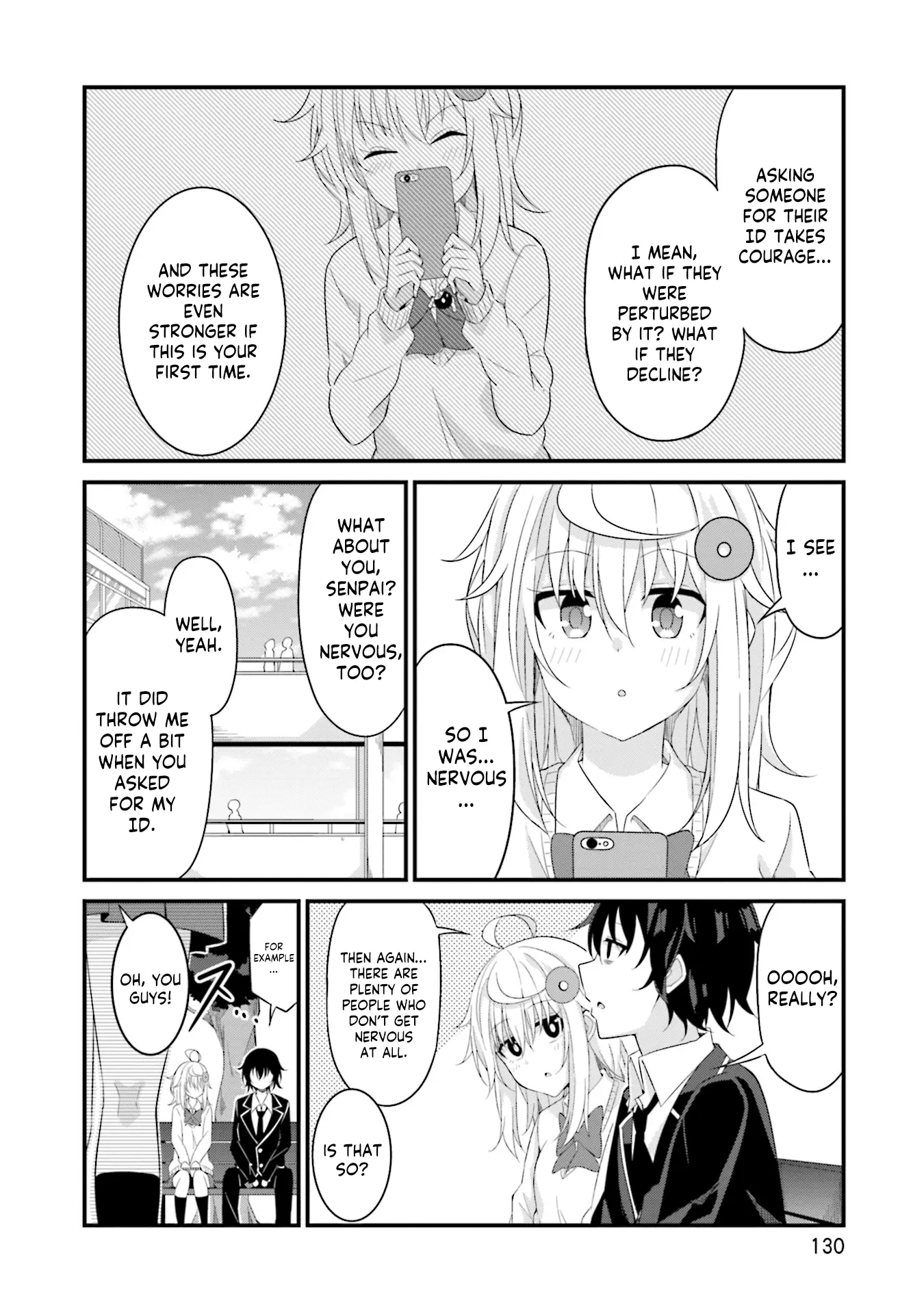 Senpai, Chotto Ii Desu Ka? - Vol.1 Chapter 5: Shiranui-San Buys A Smartphone