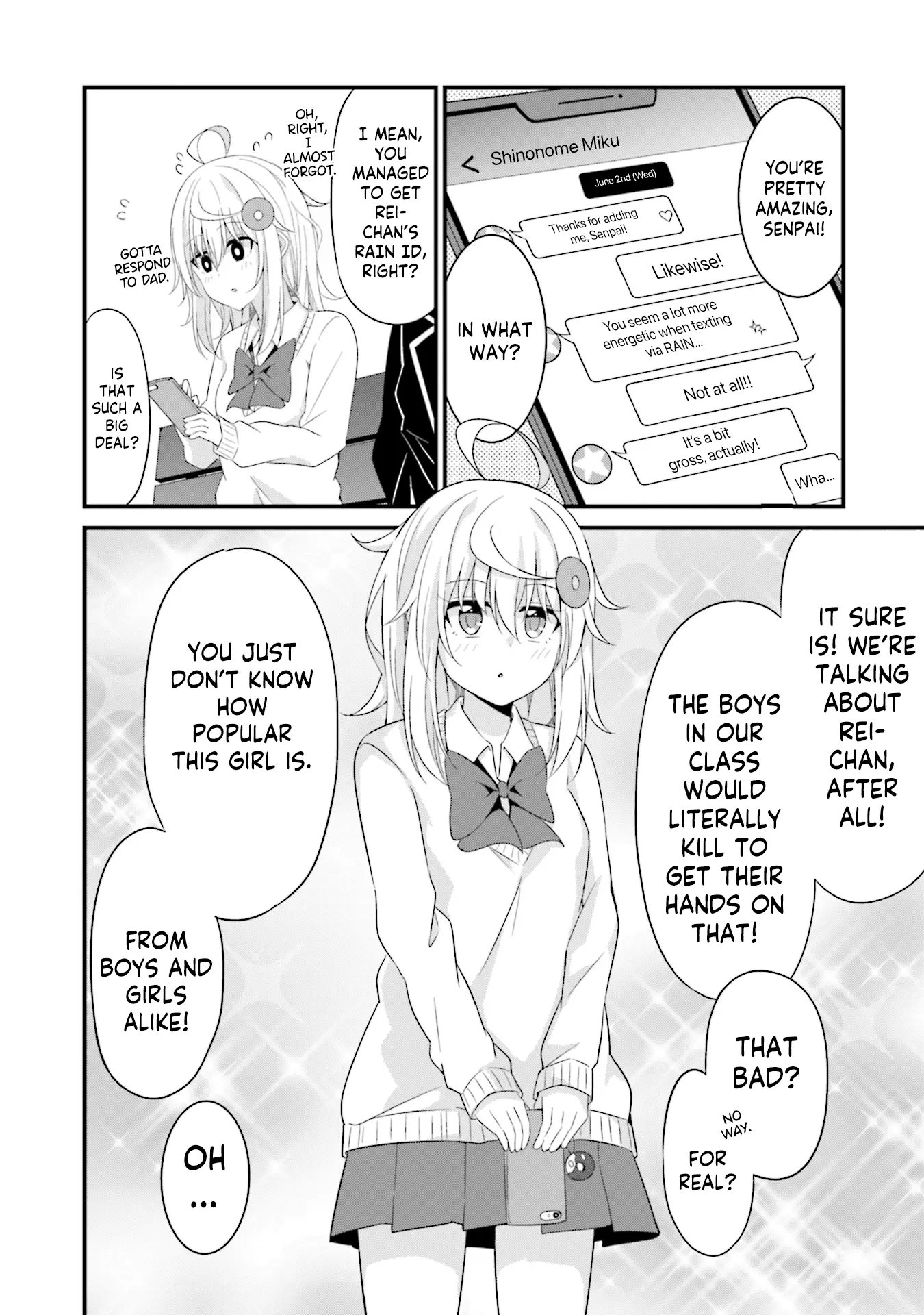 Senpai, Chotto Ii Desu Ka? - Vol.1 Chapter 5: Shiranui-San Buys A Smartphone