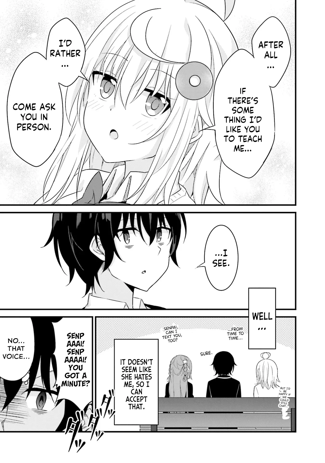 Senpai, Chotto Ii Desu Ka? - Vol.1 Chapter 5: Shiranui-San Buys A Smartphone