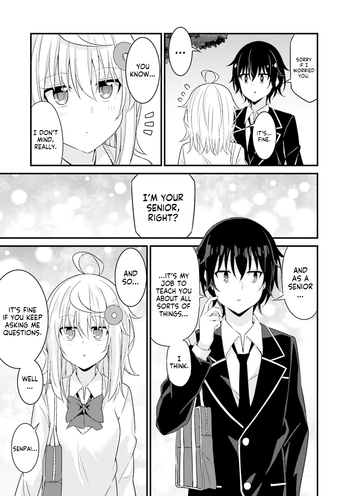 Senpai, Chotto Ii Desu Ka? - Vol.1 Chapter 6: Love